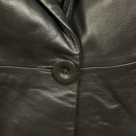 Revolve Lita by Ciara Lamb Leather Black Blaxer XS.  New with tags $498 retail - Picture 9 of 16